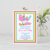 Snoep Circus Kaart (Staand voorkant)