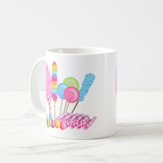 Snoep Circus Koffiemok (Voorkant links)