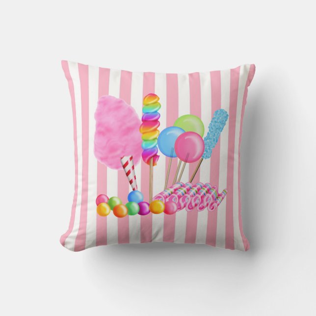 Snoep Circus Pillow Kussen (Voorkant)