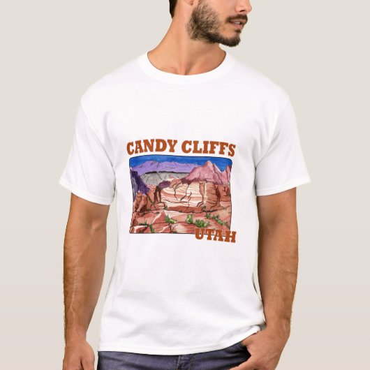 Snoep Cliffs, Utah T-Shirt (Voorkant)