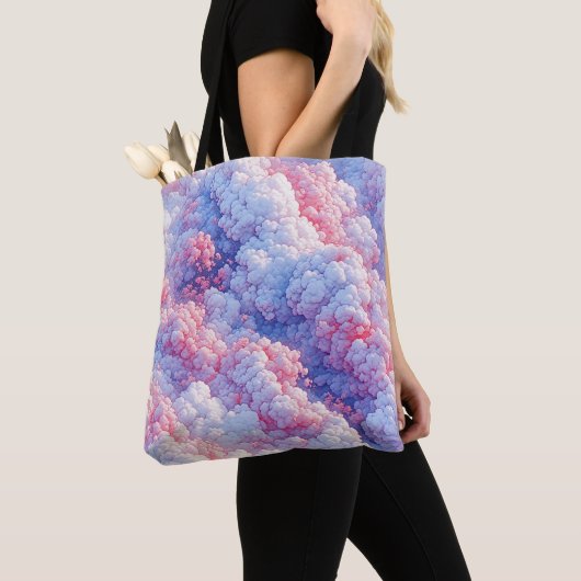 Snoep Cloudscape - Canvas tas (Dichtbij)