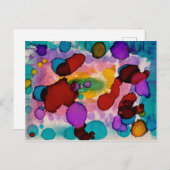 Snoep Clown Briefkaart (Voorkant / Achterkant)