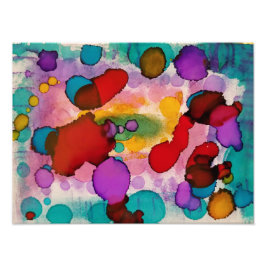 Snoep Clown Foto Afdruk