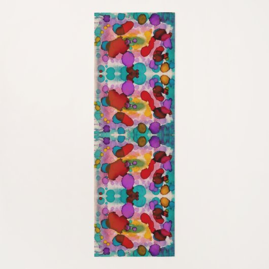 Snoep Clown Yogamat (Achterkant)