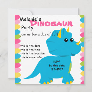 Snoep Colors Dino Kaart
