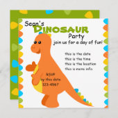 Snoep Colors Dino Kaart (Voorkant / Achterkant)