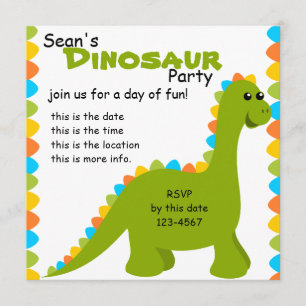 Snoep Colors Dino Kaart