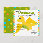 Snoep Colors Dino Kaart (Voorkant / Achterkant)