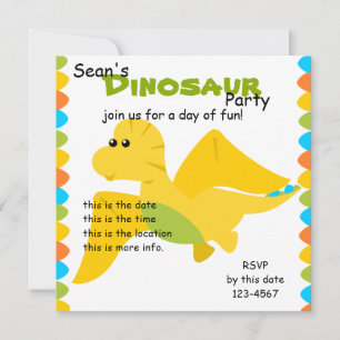 Snoep Colors Dino Kaart