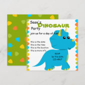 Snoep Colors Dino Kaart (Voorkant / Achterkant)