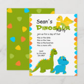 Snoep Colors Dino Kaart (Voorkant / Achterkant)
