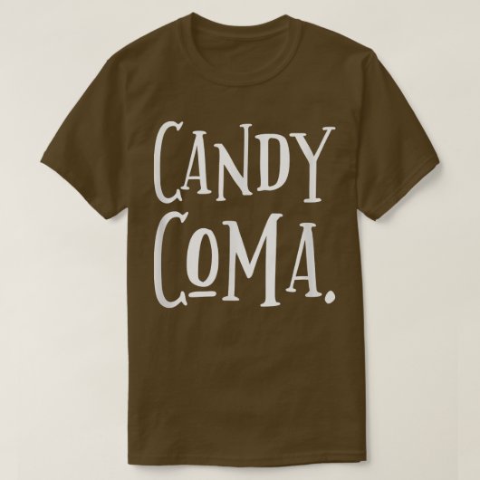Snoep coma t-shirt (Design voorkant)