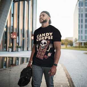 Snoep Corpse Funny Halloween Snoep Pun Tri-Blend Shirt