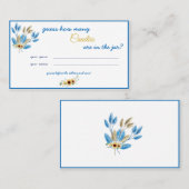 Snoep count challenge plaatskaartje (Voorkant / Achterkant)