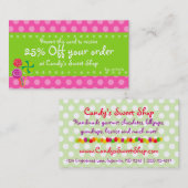 Snoep Coupon Card (Voorkant / Achterkant)