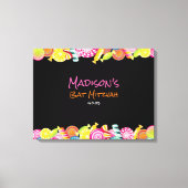 SNOEP COUTURE Bat MitzvahSign In Memory Board Canvas Afdruk (Voorkant)