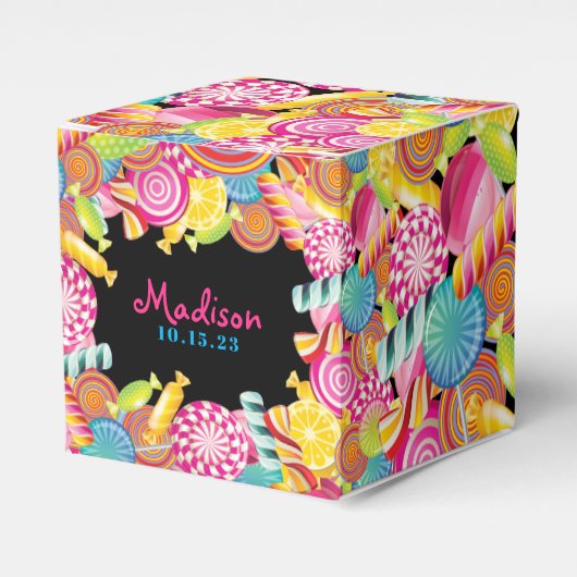 SNOEP COUTURE Party Bat Mitzvah Take Home Gift Box Bedankdoosjes (Voorkant Zijde)