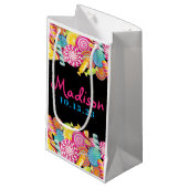 SNOEP COUTURE Party Birthday Bat Mitzvah Gift Bag Klein Cadeauzakje (Voorkant Gekanteld)