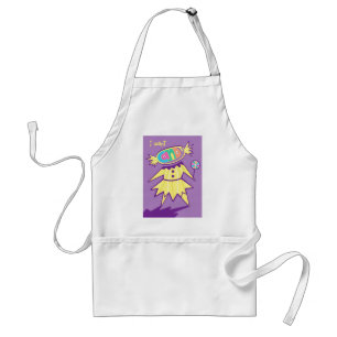 Snoep Crazed Girl Apron Standaard Schort