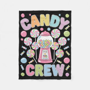 Snoep Crew - Kleurrijke thema partij groep kostuum Fleece Deken