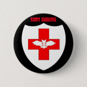 Snoep Crusader Badge Ronde Button 5,7 Cm (Voorkant)