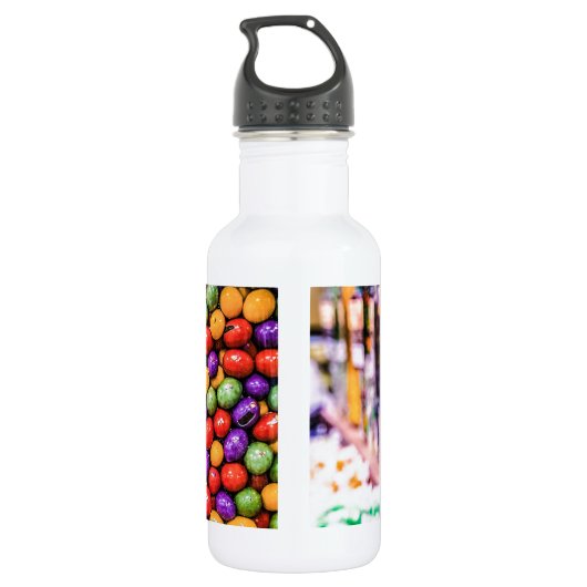 Snoep Crush Waterfles (Achterkant)