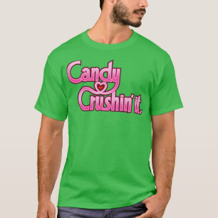 SNOEP CRUSHIN IT roze T-shirt