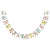 Snoep Cute Beer Bunting Flags Vlaggetjes (Alle)