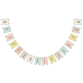 Snoep Cute Beer Bunting Flags Vlaggetjes