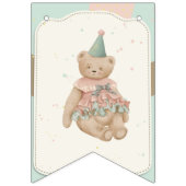 Snoep Cute Beer Bunting Flags Vlaggetjes (Eerste vlag)