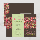 Snoep Daisies Pattern Vrijgezellenfeest Briefkaart (Voorkant / Achterkant)