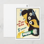 Snoep - De Munt met het Hole Polo Ad Briefkaart (Voorkant / Achterkant)