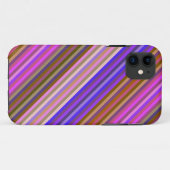 Snoep diagonale strepen achtergrond Case-Mate iPhone case (Achterkant (horizontaal))