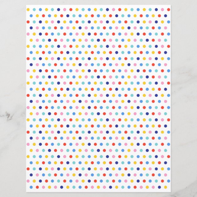 Snoep Dot Delight Scrapbook Paper (Voorkant)