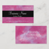 Snoep dromen met Black Stripe Visitekaartjes (Voorkant / Achterkant)