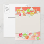 Snoep druppels briefkaart (Voorkant / Achterkant)