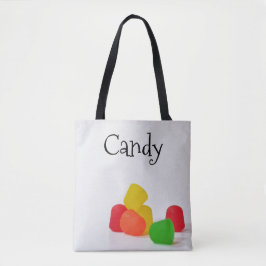 Snoep druppelt puin Jelly Beans Halloween Tote Bag