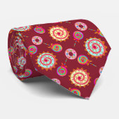 Snoep en cakes rood stropdas (Opgerold)