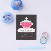 Snoep en dessert Buffet Business Flyer (Enkel)