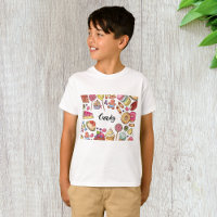 Snoep en Dessert Doodles Sweet Treats Pattern