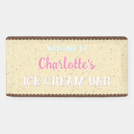 Snoep en Ivoren Ijs  Spandoek