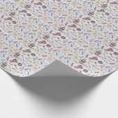 Snoep en koffie cadeaupapier (Hoek)