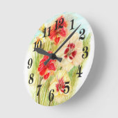 Snoep en Oranje daggalgen van Mango Ronde Klok (Hoek)