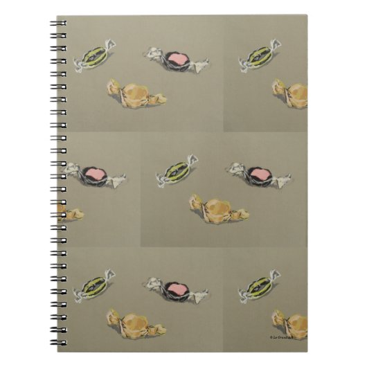 Snoep en snoepgoed notitieboek (Voorkant)