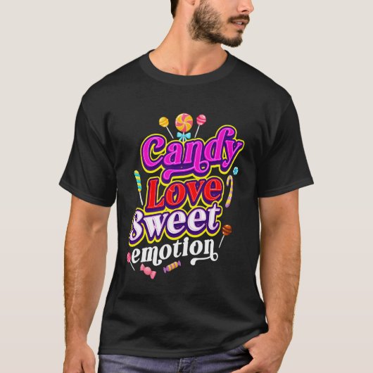 Snoep en Snoepjes T-shirt (Voorkant)