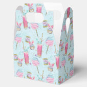 Snoep en suikerpatroon bedankdoosjes (Geopend)