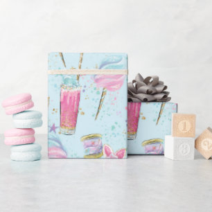 Snoep en suikerpatroon cadeaupapier