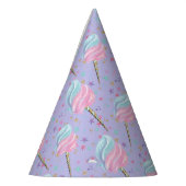 Snoep en suikerpatroon feesthoedjes (Links)