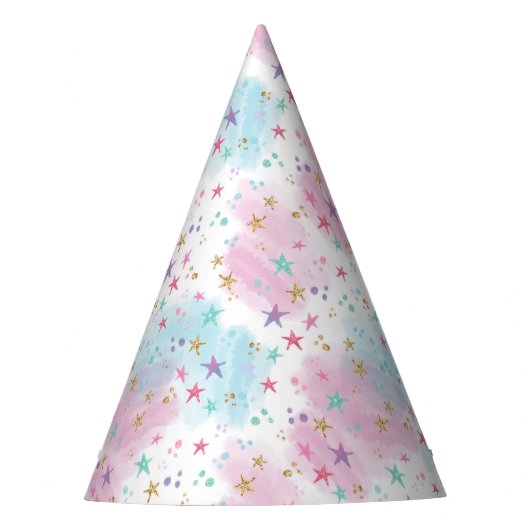 Snoep en suikerpatroon feesthoedjes (Voorkant)