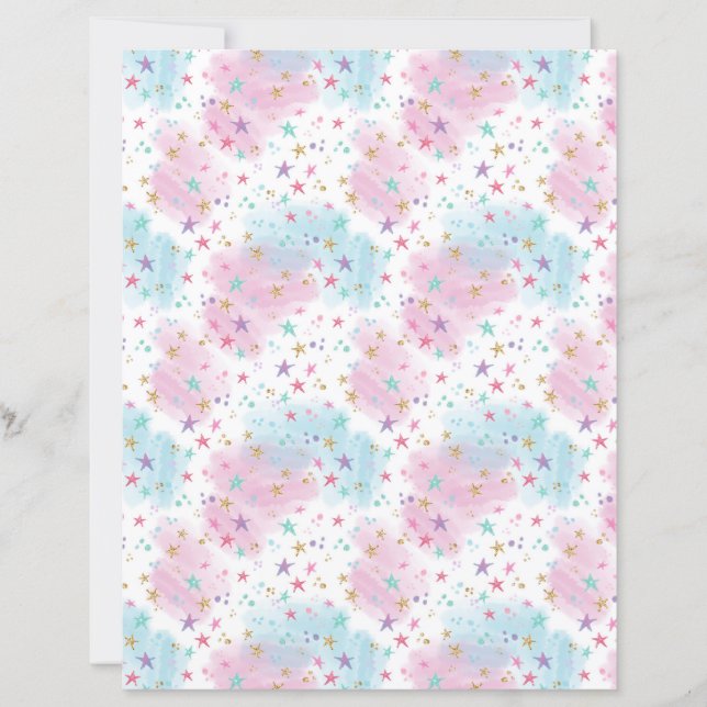 Snoep en suikerpatroon Scrapbook Paper (Voorkant)